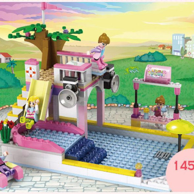 Đồ Chơi Bé Gái Khu vui chơi Công viên Tuổi Thơ 14514 Bằng nhựa ABS an toàn