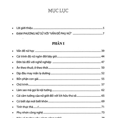 Đạm Phương Nữ Sử - Vấn Đề Phụ Nữ Ở Nước Ta