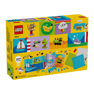 LEGO CLASSIC 11044 Đồ Chơi Hộp Xây Dựng Và Chơi Sáng Tạo (750 chi tiết)