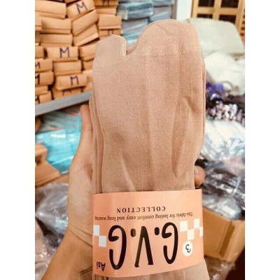 Set 10 đôi tất nữ xỏ ngón chống nắng, vớ nữ cổ cao da chân vải cotton, mềm mịn cực êm chân