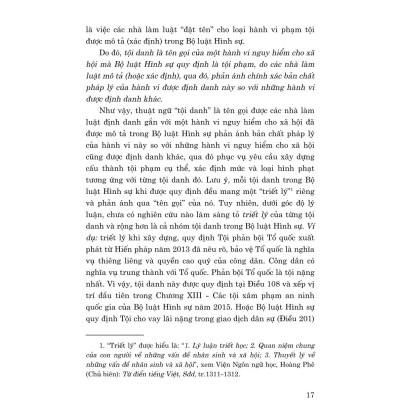 55 cặp tội danh dễ nhầm lẫn trong Bộ Luật Hình sự (Hiện hành) (Xuất bản lần thứ tư có sửa chữa, bổ sung)