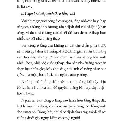 Nông Nghiệp Xanh, Sạch - Kỹ Thuật Trồng Các Loại Cây Cảnh