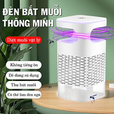 Đèn Bắt Muỗi Thông Minh, Kiêm Đèn Ngủ Tiện Lợi – Giấc Ngủ An Lành Không Lo Côn Trùng