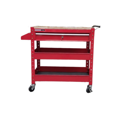 TỦ ĐỒ NGHỀ STRONGER TOOL 1 NGĂN KÉO CÓ MẶT BÀN GỖ DÙNG CHO GAGARE Ô TÔ TIỆM SỬA XE MÁY