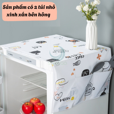 Tấm Phủ Lò Vi Sóng Chống Nước Đa Năng Khăn Trải Lò Vi Sóng 2 Túi Tiện Lợi Tấm Che Lò Vi Sóng Trang Trí Dễ Thương Tấm Bọc Lò Vi Sóng Kèm Túi Đựng Đồ Tấm Phủ Bảo Vệ Lò Vi Sóng In Hình Xinh Xắn