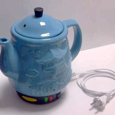 Ấm sắc thuốc Trường An TA39 Xanh - Gốm sứ cao cấp - Điện gia dụng - Hàng chính hãng