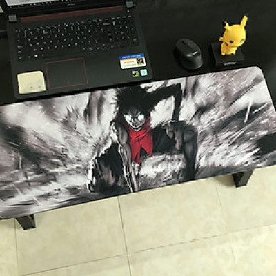 Miếng Lót Chuột, Bàn Di Chuột, mouse pad anime One Piece cỡ lớn (80x30x0.3) - Hàng chính hãng / Hàng nhập khẩu