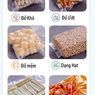 Máy hút chân không thực phẩm Magic Seal MS400 không kén túi, hút khô và hút nước, mối hàn dính lớn 8mm kín kẽ, hút mạnh mẽ, tự động và bán tự động, hàng chính hãng