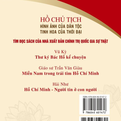 Hồ Chủ tịch - Hình ảnh của dân tộc, tinh hoa của thời đại (Xuất bản lần thứ hai) bản in 2025