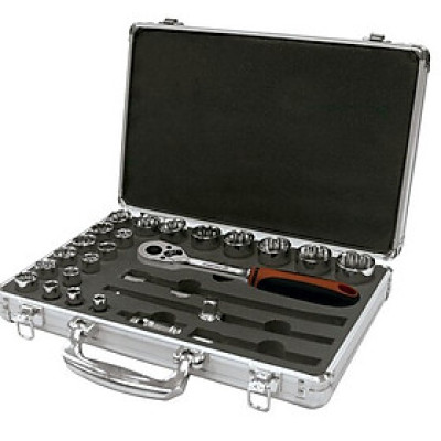 Bộ tuýp socket 1/2 inch 25 chi tiết Ega Master 61963