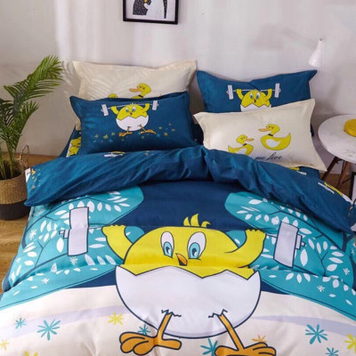 Bộ drap và vỏ chăn cotton Classic Kid VCK2010 ( 4 món )