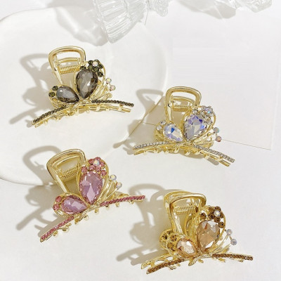 Kẹp Tóc Con Bướm Đính Đá - Kiệt Tác Thời Trang Hàn Quốc