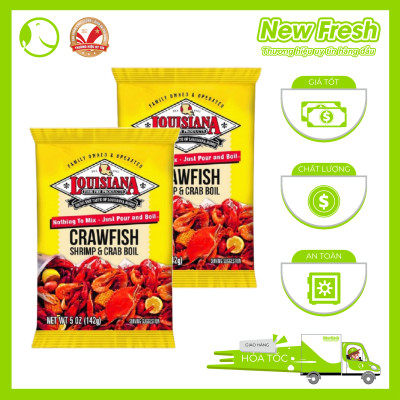 [GIAO NHANH HCM] Bột Gia Vị Mỹ Louisiana Crawfish Shrimp & Crab Boil chuyên dành cho hải sản - Gói 142Gr