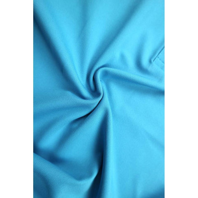 Áo Thun Andromeda Màu Xanh Ya Xanh Da Trời Có Cổ Cá Sấu 4 Chiều Nam Nữ