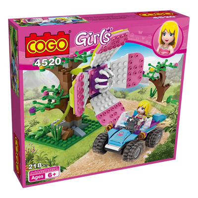 Bộ Lắp Ghép Hoa Rừng COGO 4520 (223 Mảnh Ghép)