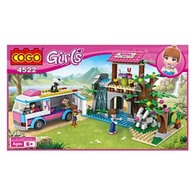 Bộ Xếp Hình Trạm Thông Tin COGO 4522 (440 Mảnh Ghép)