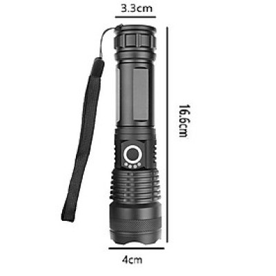 Đèn Pin Cầm Tay Cao Cấp Hợp Kim Nhôm Siêu Sáng Chống Cháy Nổ