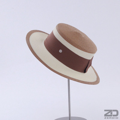 Mũ Cói Nữ Đi Biển, Nón Rơm Vành Rộng Phong Cách Hàn Quốc MCDBN016