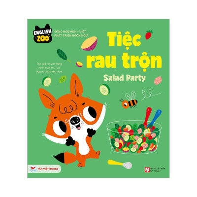 Sách - Tiệc Rau Trộn - Song Ngữ - Tân Việt Books
