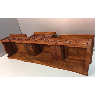 Đế đặt bát nhang 16 - gỗ hương AN1330