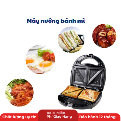 Máy Nướng Bánh Mì Sandwich Đa Năng Dễ Sử Dụng - Hàng nhập khẩu
