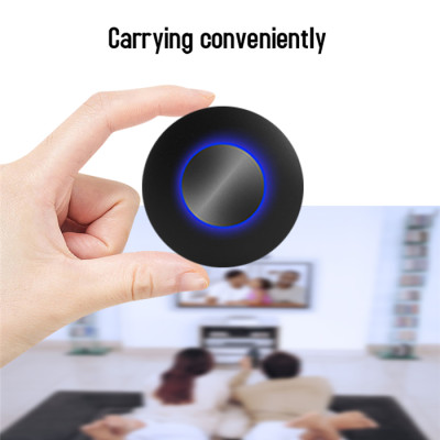 Thiết bị Dongle Wifi Q1 Truyền hình ảnh từ điện thoại lên tivi máy chiếu Hỗ trợ cả HDMI và Chuẩn AV cho Tivi - Dùng được cho hầu hết các dòng điện thoại smartphone... FullHD 1080P - Hàng Chính Hãng