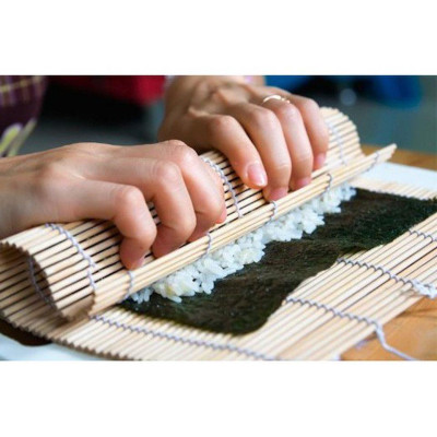 Dụng Cụ Cuộn Sushi BamBoo Bằng Gỗ Tiện Dụng