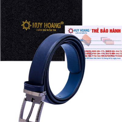 Thắt Lưng Nữ Da Bò Cỡ Lớn Huy Hoàng HT5108 - Xanh