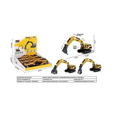 678 - 901345ZE Đồ chơi mô hình xe tải kỹ thuật quán tính chạy đà (KT 33.5x42x10.5cm) - 6pcs/Hộp