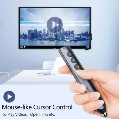 Bút trình chiếu Bluetooth dùng cho màn hình tương tác, LED Norwii N10S Pro laser màu xanh. HÀNG CHÍNH HÃNG CÓ BẢO HÀNH !!!