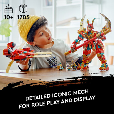 LEGO Monkie Kid 80045 Monkey King Ultra Mech Building (1.749 Miếng)