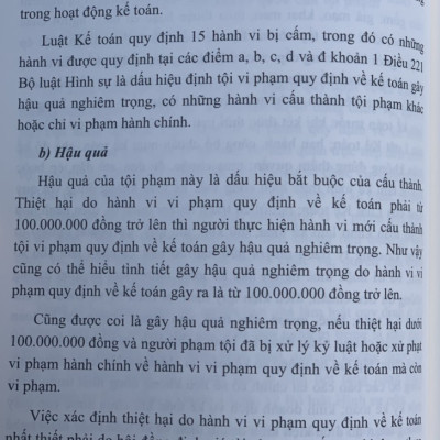 Bình luận Bộ luật Hình sự năm 2015 (Phần hai-Các tội phạm), Chương XVIII, Mục 3: xâm pham trật tự quản lý kinh tế