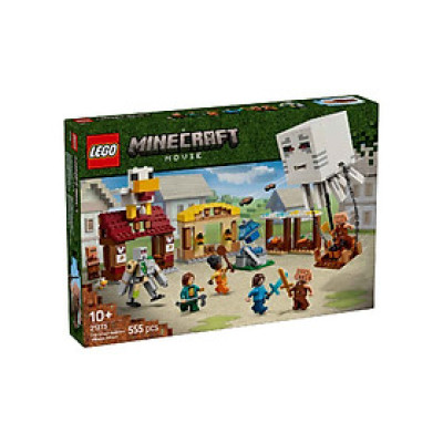 Bộ Lắp Ráp Cuộc Tấn Công Làng Bằng Khinh Khí Cầu Của Ghast LEGO MINECRAFT 21273 (555 chi tiết)