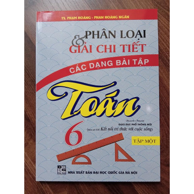 Sách - Phân Loại Và Giải Chi Tiết Các Dạng Bài Tập Toán 6 - Tập 1 (Bám Sát SGK Kết Nối Tri Thức Với Cuộc Sống)