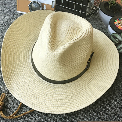 Nón cao bồi nam Mũ cao bồi nữ đi biển rộng vành chống nắng UV  thoáng mát gấp gọn Panama thời trang Korea dona22032001