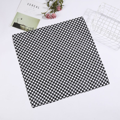 Khăn bandana turban kích thước 54x54cm nhiều mầu sắc - BND07 Viền đen