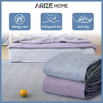 Tấm Bảo Vệ Nệm Arize Vải Microfiber Eva Blue/Clara 1.1mx2.1m, 1.6mx2.1m, 1.8x2.1m