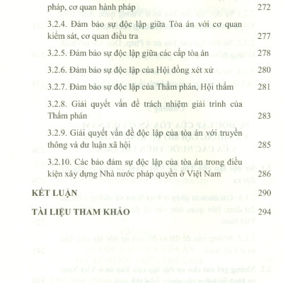 Kinh Nghiệm Các Nước Trên Thế Giới Về Sự Độc Lập Của Tòa Án, Một Số Gợi Mở Cho Việt Nam (Sách chuyên khảo)