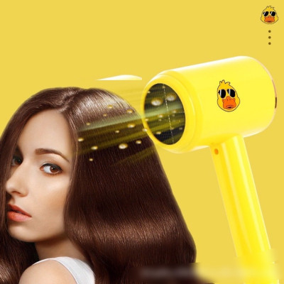  Sấy tóc con vịt vàng   mini , phụ kiện làm đẹp không thể thiếu của chị e phụ nữ