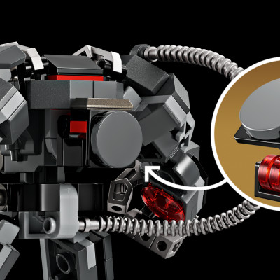 Đồ Chơi Lắp Ráp Chiến Giáp War Machine - War Machine Mech Armor - Lego Marvel 76277 (154 Mảnh Ghép)
