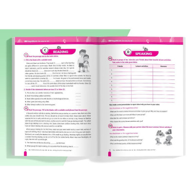 Sách - Big 4 Bộ Đề Tự Kiểm Tra 4 Kỹ Năng Nghe - Nói - Đọc - Viết Tiếng Anh Cơ Bản Và Nâng Cao Lớp 8 - Chọn Lẻ 2 Tập