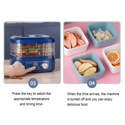 Máy sấy thực phẩm và trái cây Frunuts L-01D -Hàng chính hãng