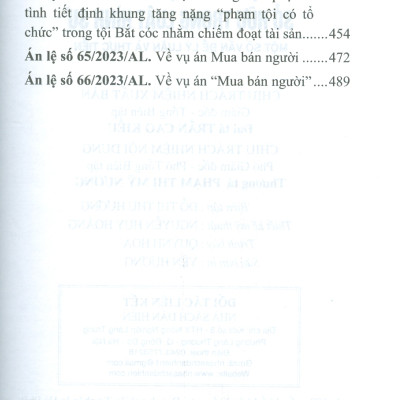 Định Tội Danh Các Tội Phạm Nhân Thân Sở Hữu Trong Luật Hình Sự - Một Số Vấn Đề Lý Luận Và Thực Tiễn (Sách chuyên khảo) 