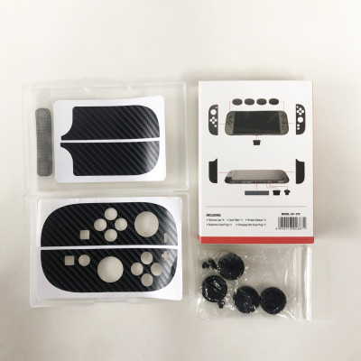 Bộ Miếng dán bảo vệ tay cầm, nút bọc cần điều khiển, lưới che bụi loa, nút bịt cổng sạc cổng tai nghe cho Nintendo Switch 2 - Hàng Chính Hãng