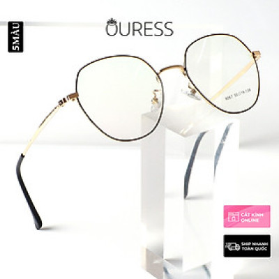 Gọng kính hợp kim thời trang nam nữ siêu nhẹ siêu bền OURESS 9067