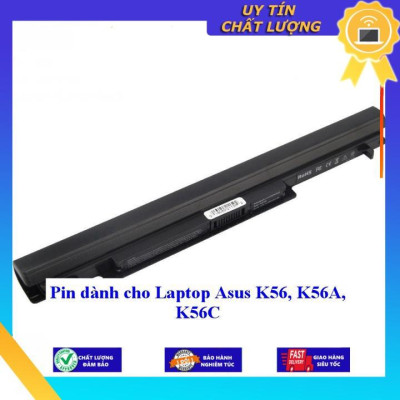 Pin dùng cho Laptop Asus K56 K56A K56C - Hàng Nhập Khẩu  MIBAT407