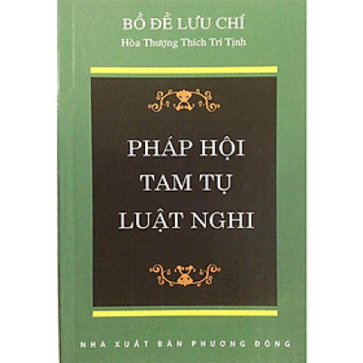 Sách - Pháp Hội Tam Tụ Luật Nghi - Chính Thông Book
