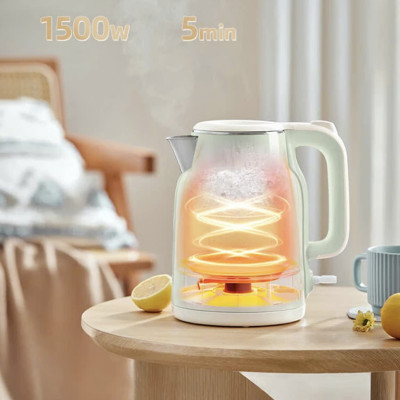 Ấm Siêu Tốc Phong Cách Cổ Điển Bear ZDH-Q15U8 Dung Tích 1.5L Công Suất 1500 W - Hàng Nhập Khẩu