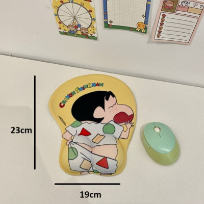 Miếng Lót Chuột Có Đệm 3D Mouse Pad Shin Áo Đỏ – Hàng Nhập Khẩu