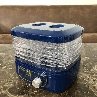 Máy sấy thực phẩm và trái cây 360 độ thương hiệu cao cấp Frunuts L-01D - Có 5 tầng sấy riêng biệt - HÀNG NHẬP KHẨU